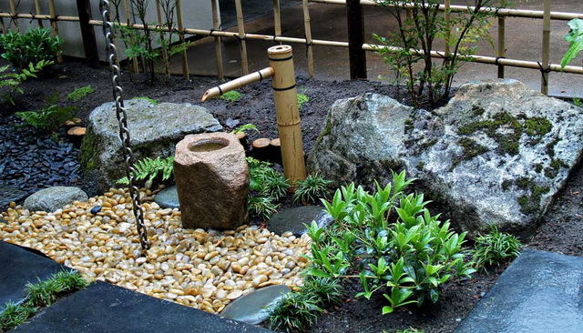 Оформление сада в японском стиле