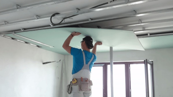 Как сделать подвесной потолок на кухне с подсветкой своими руками