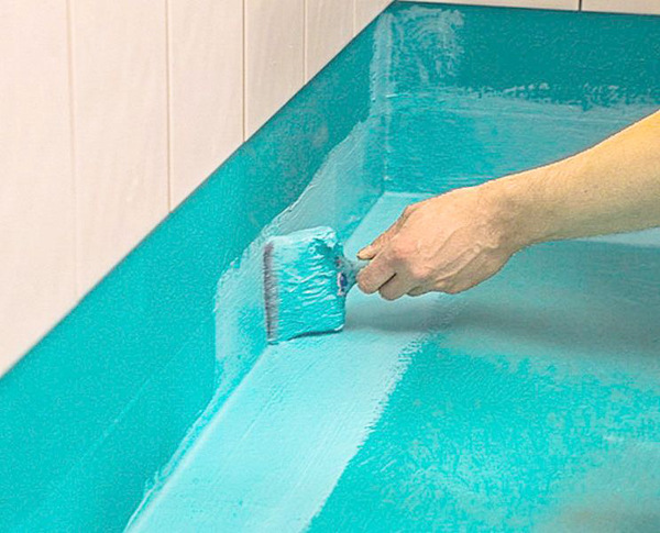 Гидроизоляция ванной комнаты под плитку своими руками: пошаговая инструкция