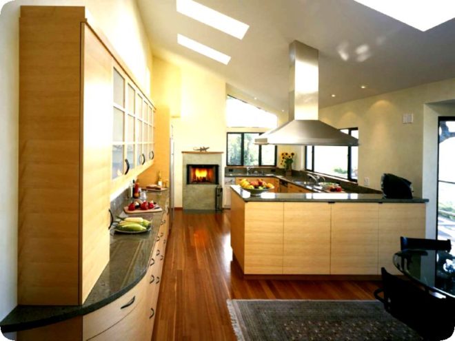 Кухня в частном доме с окном ? идеи планировки и дизайна