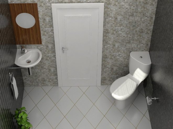 Дизайн туалета 1,5 кв метра