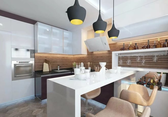 Кухня 16 кв м - примеры удачного дизайна и тренды 2020