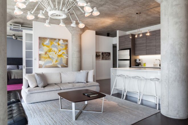 Дизайн квартиры студии в светлых тонах современный стиль реальные фото
