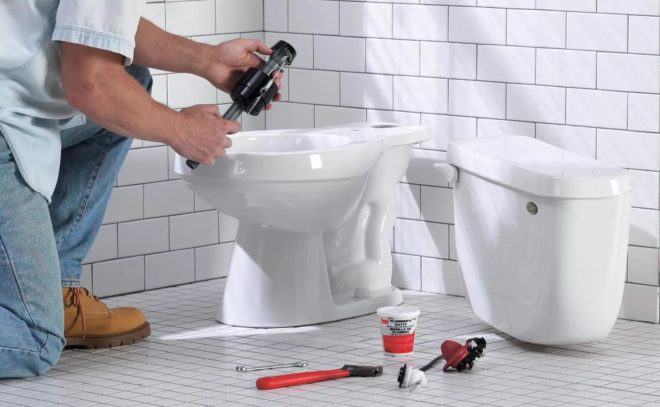 Как отремонтировать туалет своими руками