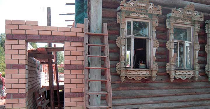 Пристройка к деревянному дому - пошаговое строительство