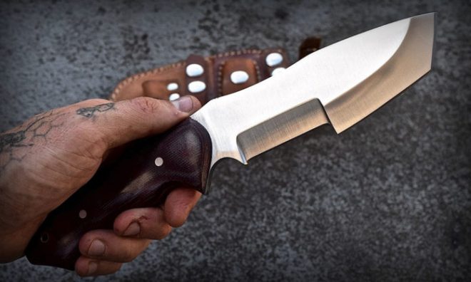 Как сделать охотничий нож своими руками