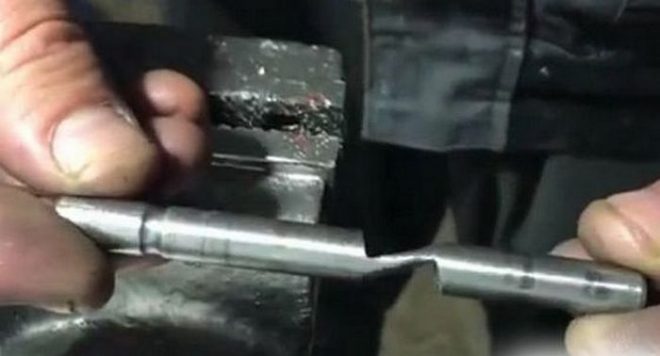 Как сделать насадку на дрель для резки металла
