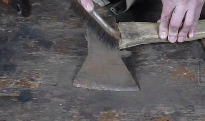 Как сделать топор викинга из обычного топора