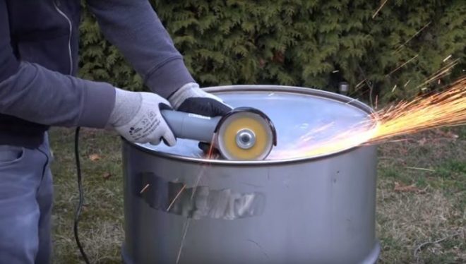 Как сделать бочку для сжигания мусора своими руками