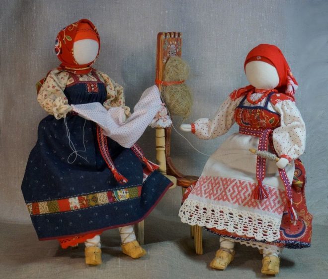Как сшить тряпичную куклу своими руками