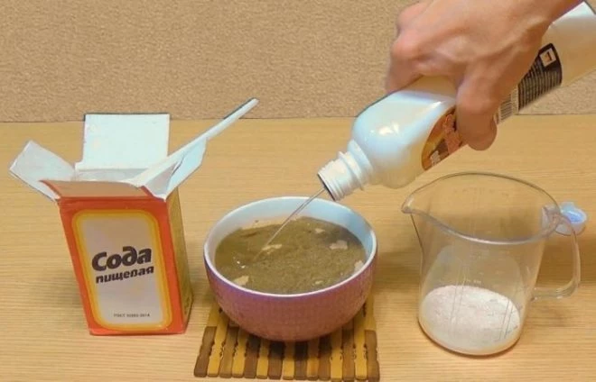 Как сделать содово-мыльный раствор