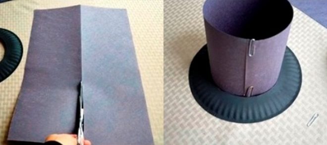 Как сделать шляпу цилиндр из картона
