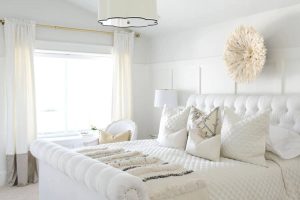 Дизайн белой спальни